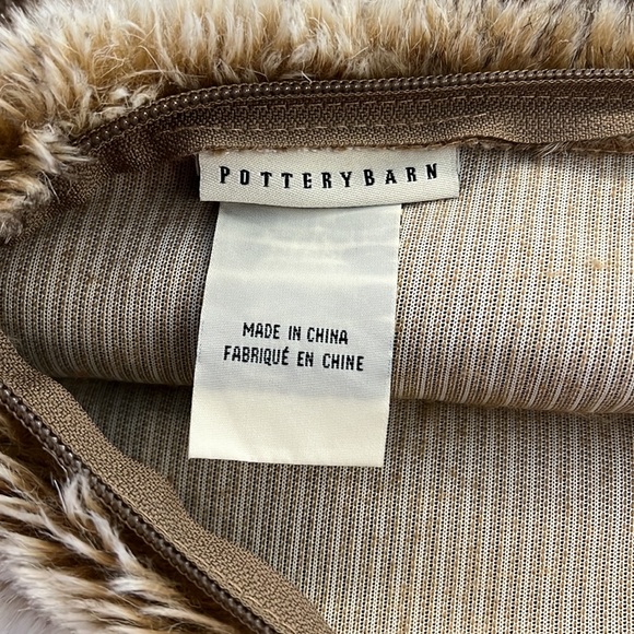 Pottery Barn Accents Pottery Barn Dream Faux Fur Pillow Cover 8 X
